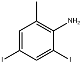 2,4-DIIODO-6-METHYLBENZENAMINE Struktur