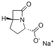 (2S,5R)-7-Oxo-1-azabicyclo[3.2.0]heptane-2-carboxylic acid sodium salt Struktur