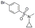 4-broMo-N-cyclopropyl-N-Methylbenzene-1-sulfonaMide Struktur