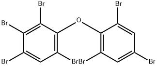 2,2',3,4,4',6,6'-HEPTABROMODIPHENYL ETHER Struktur