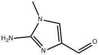 1H-Imidazole-4-carboxaldehyde,2-amino-1-methyl-(9CI) Struktur