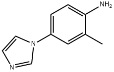 4-IMIDAZOL-1-YL-2-METHYL-PHENYLAMINE Struktur