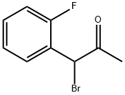 1-BroMo-1-(2-fluorophenyl)-2-propanone Struktur