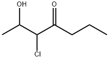 4-Heptanone,  3-chloro-2-hydroxy- Struktur