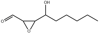 2,3-Epoxy-4-hydroxynonanal Struktur