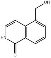 5-(hydroxyMethyl)isoquinolin-1(2H)-one Struktur