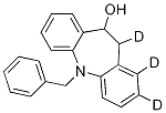 5-Benzyl-10-hydroxy-10,11-dihydro-5H-dibenz[b,f]azepine-d3 Struktur