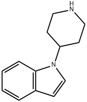 1-PIPERIDIN-4-YL-1H-INDOLE Struktur