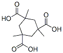 1,3,5-trimethyl-1,3,5-cyclohexanetricarboxylic acid Struktur