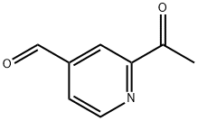 2-acetylisonicotinaldehyde Struktur