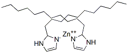 1H-Imidazole, 2-undecyl-, zinc salt Struktur