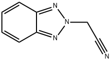 2-(2H-benzo[d][1,2,3]triazol-2-yl)acetonitrile Struktur