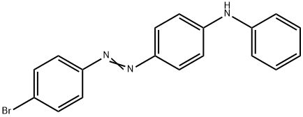 4-(4-BROMOPHENYLAZO)DIPHENYLAMINE Struktur