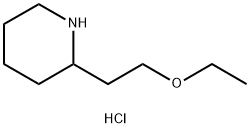 2-(2-ETHOXYETHYL)PIPERIDINE HYDROCHLORIDE Struktur