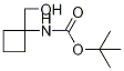 tert-butyl [1-(hydroxymethyl)cyclobutyl]carbamate Struktur