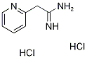 2-pyridin-2-ylethanimidamide dihydrochloride Struktur