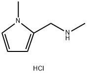 Methyl-(1-methyl-1H-pyrrol-2-ylmethyl)-aminehydrochloride Struktur