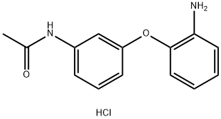 N-[3-(2-Aminophenoxy)phenyl]acetamidehydrochloride Struktur