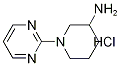 1-(2-pyriMidinyl)-3-piperidinaMine hydrochloride, 98+% C9H15ClN4, MW: 214.74 Struktur