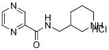 Pyrazine-2-carboxylic acid (piperidin-3- ylMethyl)-aMide hydrochloride, 98+% C11H17ClN4O, MW: 256.73 Struktur