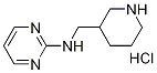 Piperidin-3-ylMethyl-pyriMidin-2-yl-aMine hydrochloride, 98+% C10H17ClN4, MW: 228.73 Struktur