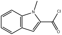 1H-Indole-2-carbonylchloride,1-methyl-(9CI) Struktur