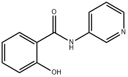 2-hydroxy-N-(3-pyridinyl)benzamide Struktur