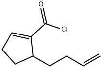 1-Cyclopentene-1-carbonyl chloride, 5-(3-butenyl)- (9CI) Struktur