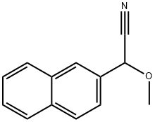 2-METHOXY-2-(2-NAPHTHYL)ACETONITRILE Struktur