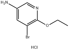 5-Amino-3-bromo-2-ethoxypyridine, HCl Struktur