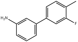 3'-amino-3-fluoro-4-methylbiphenyl Struktur