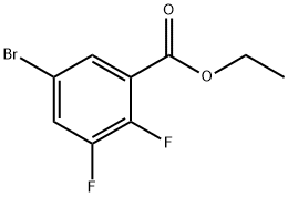 Ethyl 5-bromo-2,3-difluorobenzoate Struktur