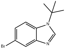 5-Bromo-1-t-butylbenzo[d]imidazole Struktur