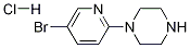 1-(5-Bromopyridin-2-yl)piperazine, HCl Struktur