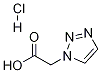 2-(1H-1,2,3-Triazol-1-yl)acetic acid hydrochloride Struktur