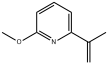 Pyridine, 2-methoxy-6-(1-methylethenyl)- (9CI) Struktur