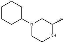 Piperazine, 1-cyclohexyl-3-Methyl-, (3S)- Struktur