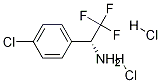 (R)-1-(4-Chlorophenyl)-2,2,2-trifluoroethanaMine dihydrochloride Struktur