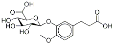 Dihydroisoferulic Acid 3-O-Glucuronide, 1187945-72-7, 結(jié)構(gòu)式