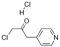 1-chloro-3-(pyridin-4-yl)propan-2-one hydrochloride Struktur