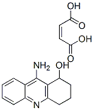 9-AMINO-1,2,3,4-TETRAHYDRO-ACRIDIN-1-OL, MALEATE Struktur