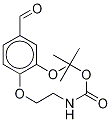 N-TERT-BOC-2-(4-FORMYL-2-METHOXYPHENOXY)ETHYLAMINE-D3 Struktur