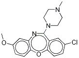 8-Methoxy Loxapine-d3 Struktur