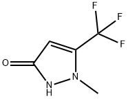 3-羥基-1-甲基-5-三氟甲基-1H-吡唑 結(jié)構(gòu)式