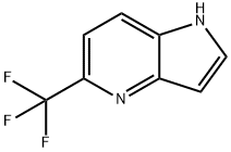 1H-Pyrrolo[3,2-b]pyridine, 5-(trifluoroMethyl)- Struktur