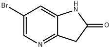 6-Bromo-4-aza-2-oxindole Struktur