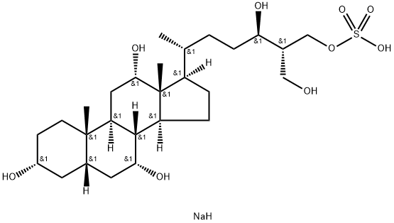 SODIUM SCYMNOL SULFATE Struktur