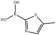 (5-Methylthiazol-2-yl)boronic acid Struktur