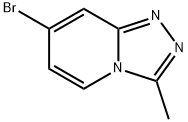 7-Bromo-3-methyl-[1,2,4]triazolo[4,3-a]pyridine Struktur