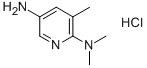 5-AMINO-2-DIMETHYLAMINO-3-PICOLINE HYDROCHLORIDE Struktur